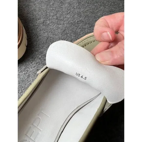 Oncept Seoul Platform Loafers Silver Moss Gray Size 6.5 - Picture 7 of 10